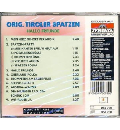 Orig. Tiroler Spatzen - Hallo Freunde