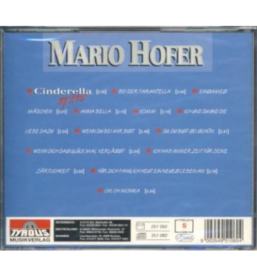 Hofer Mario - Cinderella my love