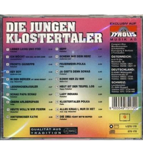 Klostertaler (Die Jungen) - 20 Topvolltreffer