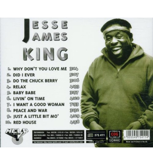 Jesse James King - Smiling With The Blues