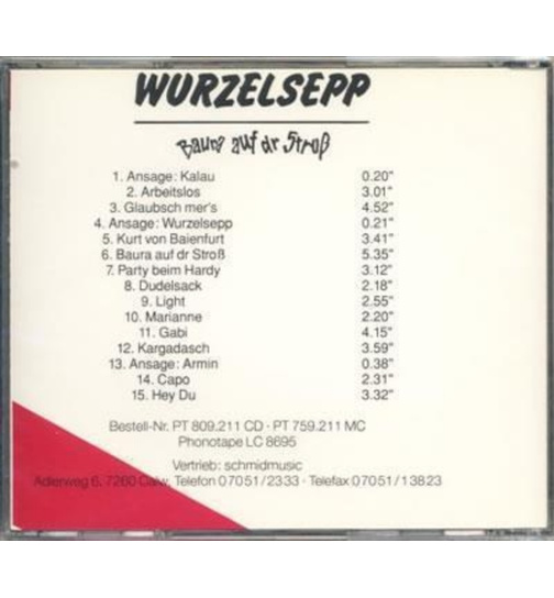 Wurzelsepp - Baura auf dr Stro