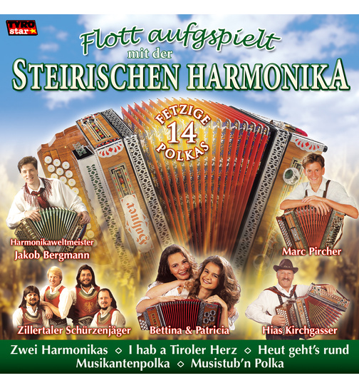 Flott aufgspielt mit der Steirischen Harmonika