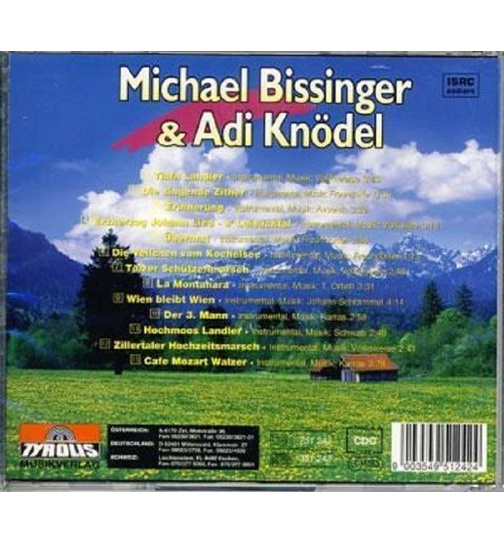 Bissinger Michael & Adi Kndel - Saitenmusik mit Zither & Harfe (Instrumental)