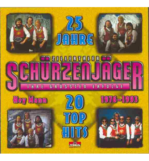 Schrzenjger (Zillertaler) - Ihre grten Erfolge 1976 - 1993