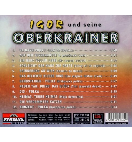 Igor und seine Oberkrainer - So klingt Musik aus Oberkrain