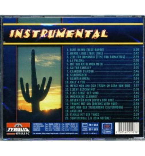 Instrumental Vol. 3: 20 Hits der Combo Alfredo