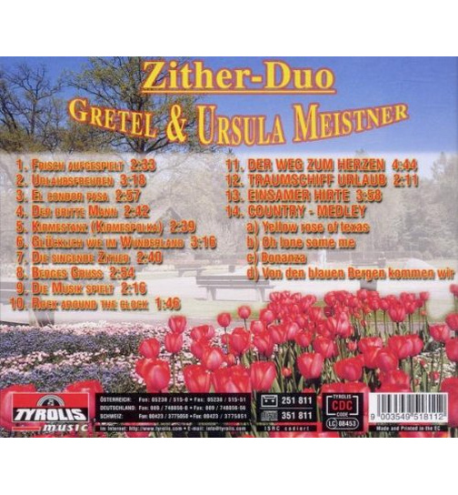 Zither-Duo Gretel & Ursula Meistner - Musikalische Schmankerln