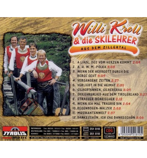 Willi Krll & die Skilehrer aus dem Zillertal - Zurck zu den Wurzeln