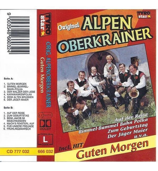 Alpenoberkrainer Alpski Kvintet - Guten Morgen MC Neu