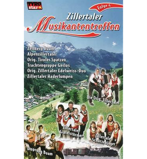 Zillertaler Musikantentreffen Folge 4 MC Neu