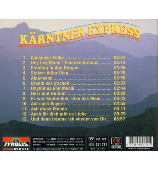 Krntner Express - Hey hey Mann - Feuerwehrmann