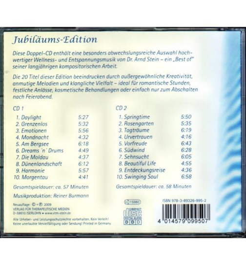 Dr. Arnd Stein - 20 Jahre Arnd Stein Jubilumsedition Wellness- und Entspannungsmusik (2CD)