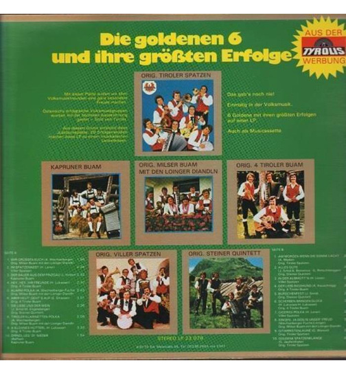 Die goldenen 6 und Ihre grten Erfolge