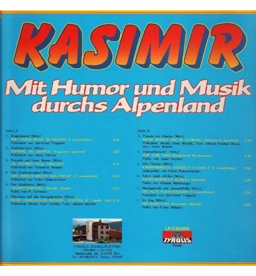 Kasimir - Mit Humor und Musik durchs Alpenland