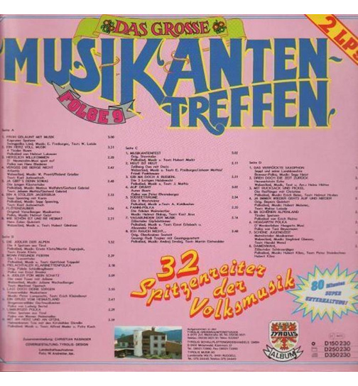 Das grosse Musikantentreffen - Folge 9 (2LP)