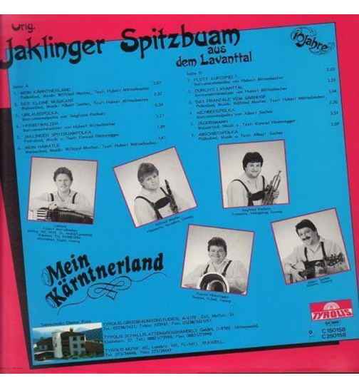 Orig. Jaklinger Spitzbaum aus dem Lavanttal - Mein Krntnerland - 10 Jahre