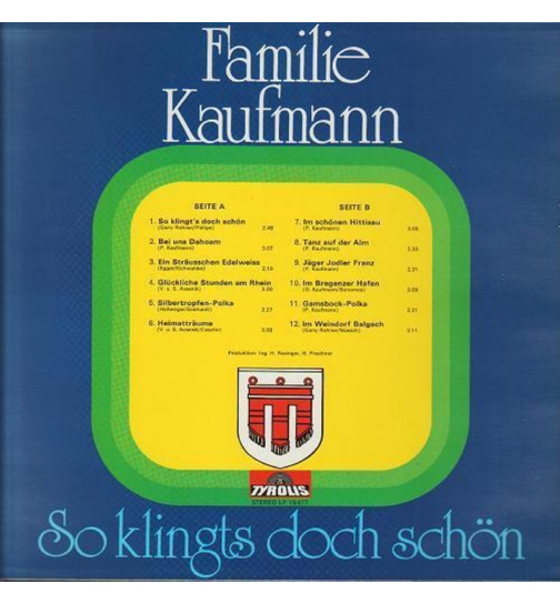 Familie Kaufmann - So klingts doch schn