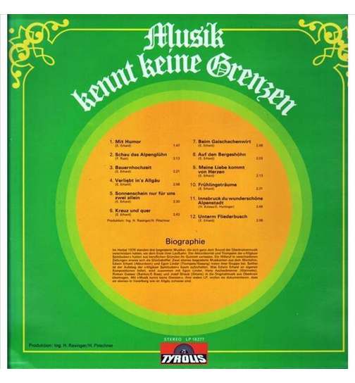 Allguer Spitzbuben - Musik kennt keine Grenzen