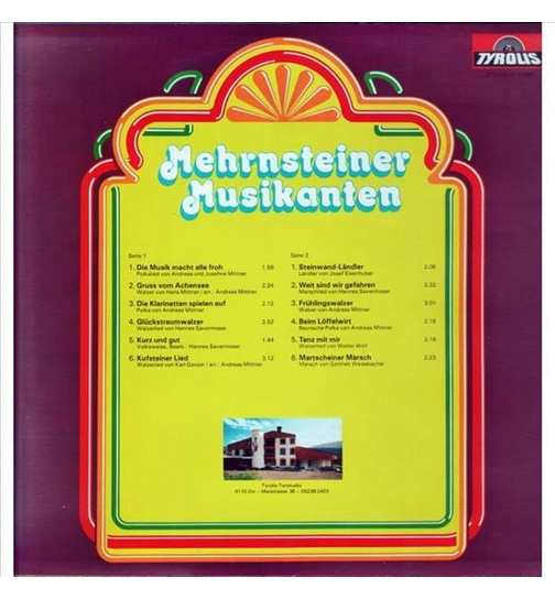 Mehrnsteiner Musikanten - Die Musik macht alle Froh