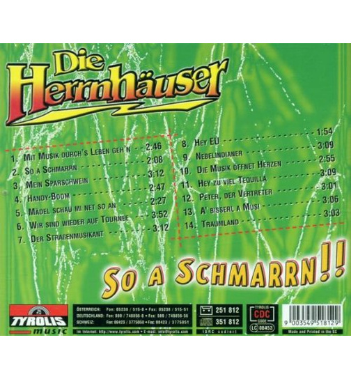 Die Herrnhuser - A so a Schmarrn